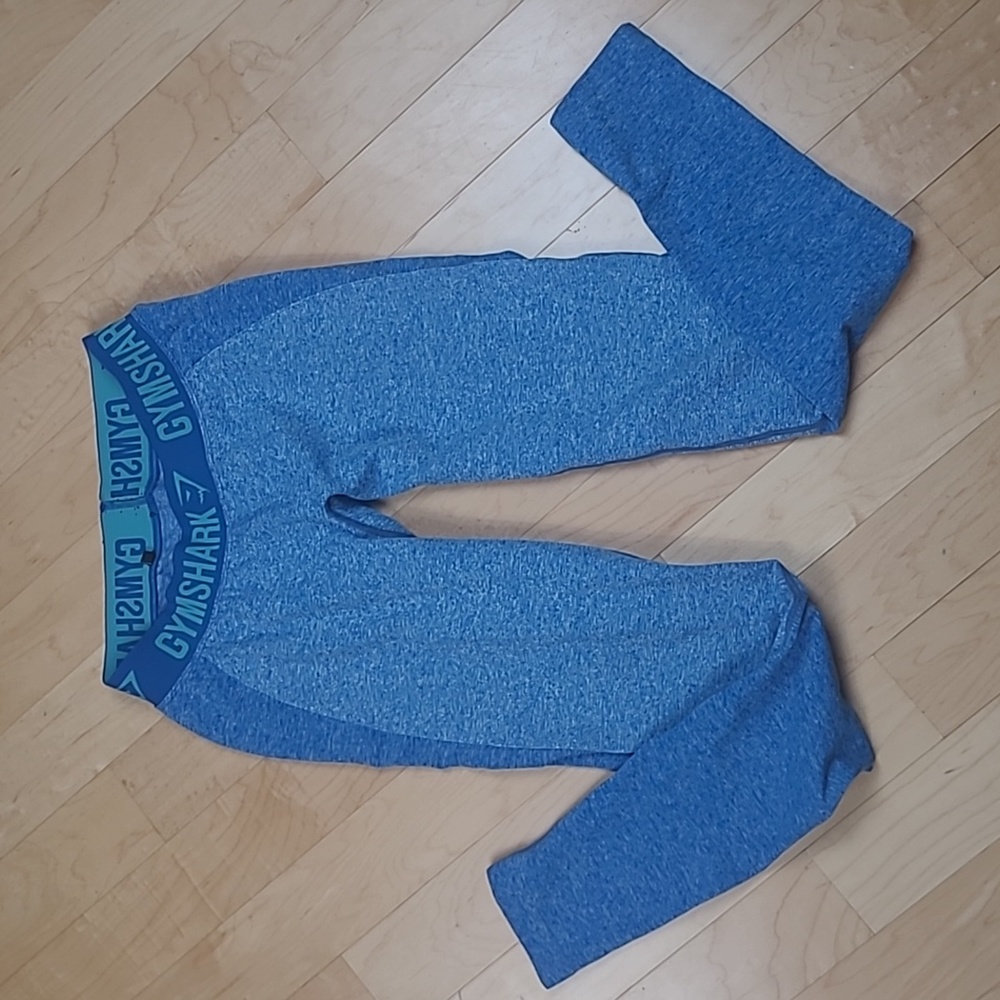 GymShark Blue Leggings size M Dry Moisture Management